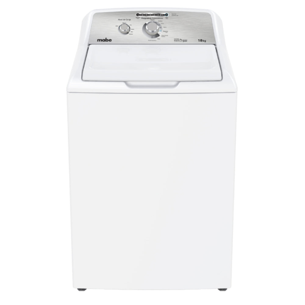 Lavadora Mabe 18 kg Automática Aqua Saver Green Blanca LMA78112CBAB0 - Ekar de Gas