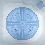 Lavadora Doble Tina Mabe 16 kg Semiautomática Blanca LMDX6124HBAB0 - Ekar de Gas