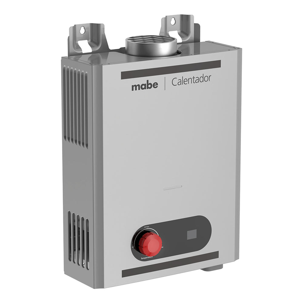 Calentador Instantáneo Mabe 6 L/min Gas LP 1 Servicio Silver CIM063SLP1 - Ekar de Gas