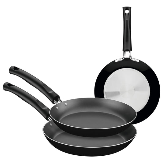 Sarten tramontina 20199/007 chelsea 3pzas 20/26/30cm 2.2mm negro