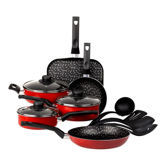 Bateria ekco/vasconia 902015/68615/70010201 14piezas 1.5/1.7mm rojo