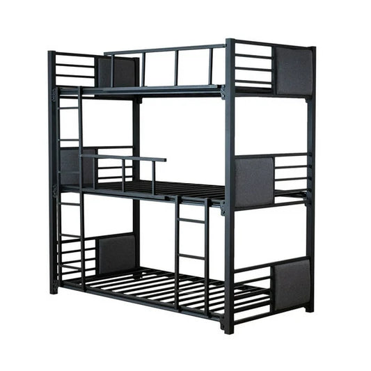 LITERA MOVVEL SANDRA TRIPLE INDIVIDUAL NEGRO