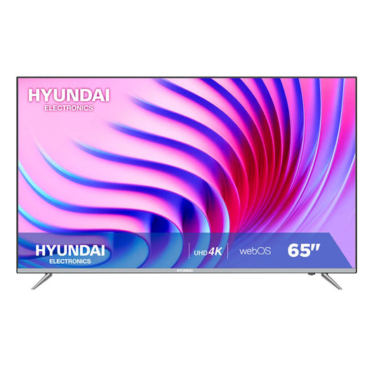 PANTALLA HYUNDAI HYLED6508W4KM 65PULGADAS SMART LED 4K UHD 3HDMI 2USB Web.OS