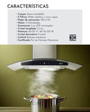 Campana de Pared Rivel CAMP-XCT90 90cm Acero Inoxidable - Ekar de Gas