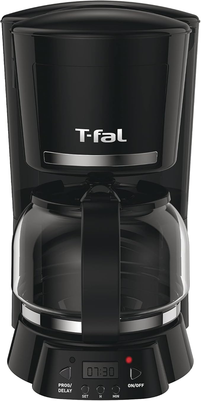 Cafetera T-Fal Programable 12 Tazas con Filtro Permanente CM513850 - Ekar de Gas