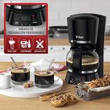 Cafetera T-Fal Programable 12 Tazas con Filtro Permanente CM513850 - Ekar de Gas