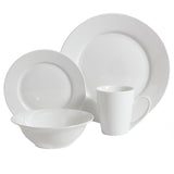 VAJILLA GIBSON_HOME 91776.16 16PIEZAS CERAMICA BLANCO - Ekar de Gas