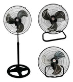 Ventilador LM Cooler 18 Pulgadas 3 en 1 Pedestal Aspas Metálicas LM45 - Ekar de Gas