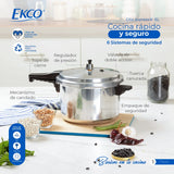 OLLA EXPRESS EKCO 6LT ALUMINO