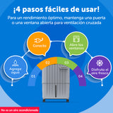 ENFRIADOR SYMPHONY DIET12T GRIS 12LT 105W 12M2