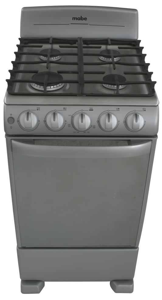 ESTUFA MABE EM5043BFIS PISO 20PULGADAS GRIS CUBIERTA INOX