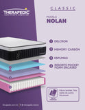 COLCHON THERAPEDIC NOLAN MEDIO/FIRME