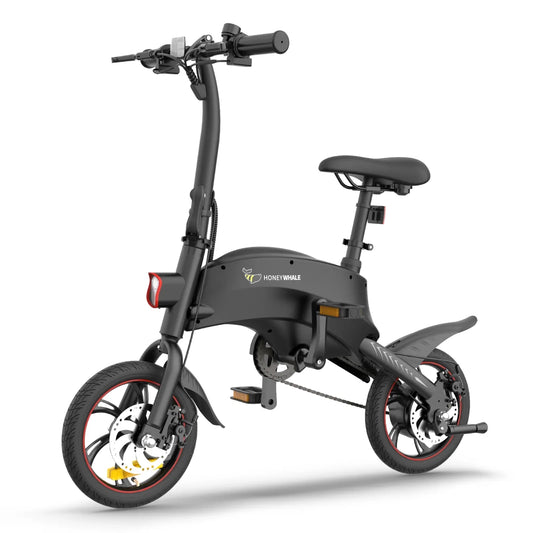 SCOOTER HONEY_WHALE S3 200-358W VEL_MAX 25KM/H SOPORTE_120KG ALUMINIO