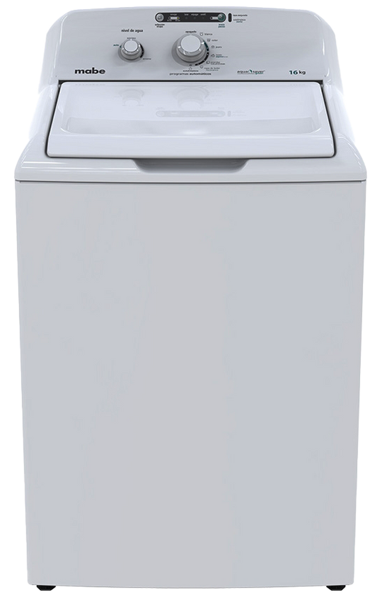 Lavadora Mabe lma76112cbab aut 16kg blanco tapa ciega
