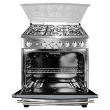 Estufa Koblenz 30 Pulgadas Piso Madrid Air Fryer 6 Quemadores Inox EK-8131MD-IIRIE - Ekar de Gas