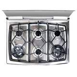 Estufa Koblenz 30 Pulgadas Piso Madrid Air Fryer 6 Quemadores Inox EK-8131MD-IIRIE - Ekar de Gas