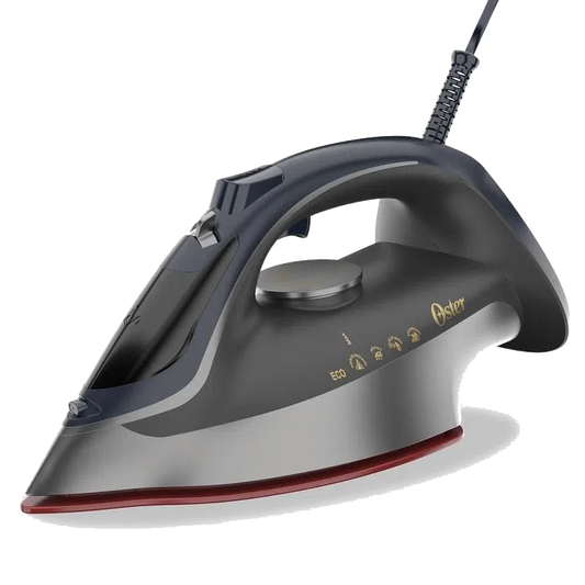 PLANCHA OSTER GCSTAC6952013 AEROCERAMIC 1600W GRIS ANTIGOTEO VAPOR VERTICAL VAPOR ESTERILIZAR