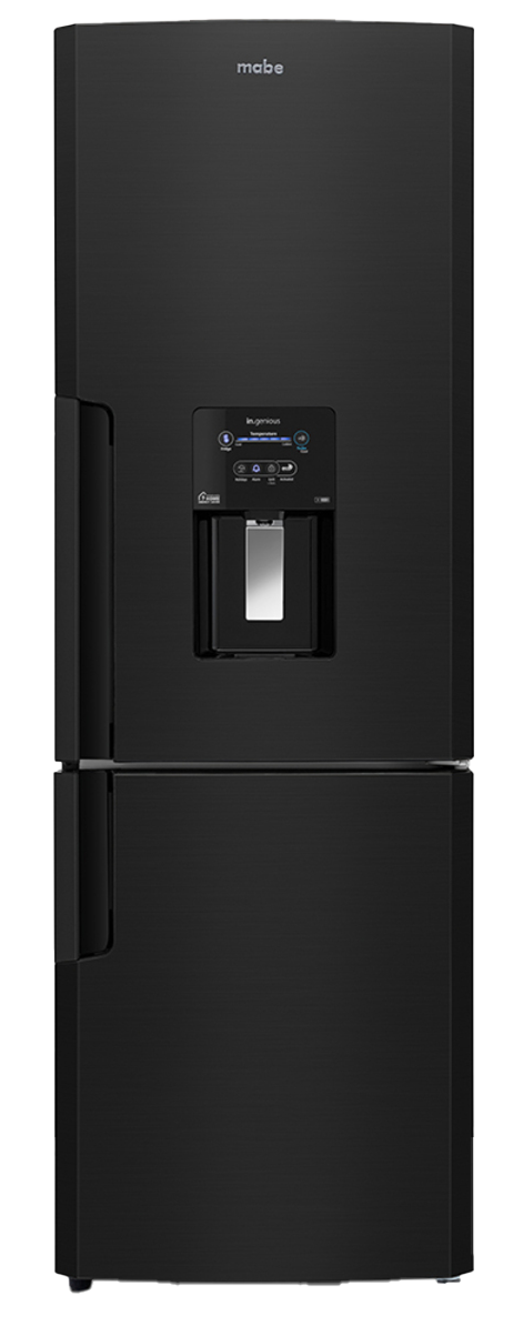 REFRIGERADOR MABE RMB300IZMRP0 11PIES NEGRO CONGELADOR ABAJO DESPACHADOR