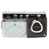 Lavadora Semi-Automática Symphony Dos Tinas 22kg SL22S Blanca con Timer y Doble Motor - Ekar de Gas