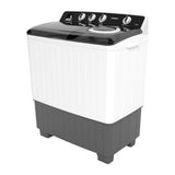 Lavadora Semi-Automática Symphony Dos Tinas 22kg SL22S Blanca con Timer y Doble Motor - Ekar de Gas