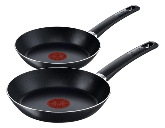 Sarten T-fal b5789183m2 simplicity juego 2pza 20/24cm negro 2.1mm