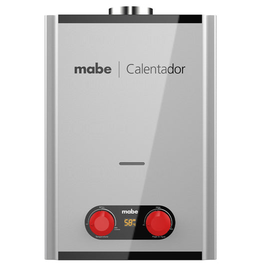 CALENTADOR MABE CIM062SLP INSTANTANEO 6LT GAS LP GRIS 1SERVICIO