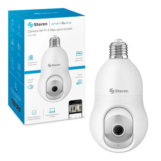 camara steren cctv-238 wifi 3mpx socket