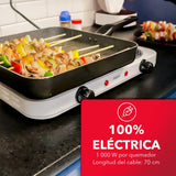 PARRILLA RCA RC2000A 2QUEMADORES BLANCO - Ekar de Gas