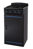 Estufa IEM PIG5101N Piso 20 Negra con Gabinete - Ekar de Gas