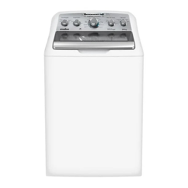 LAVADORA MABE LMA74215WBAB1 AUT 24KG BLANCO TAPA CRISTAL - Ekar de Gas