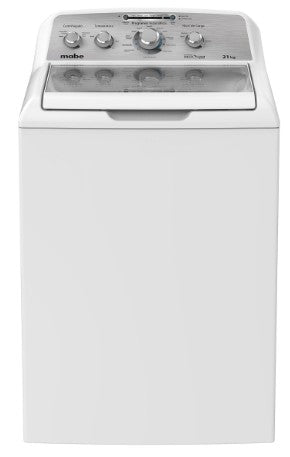 LAVADORA MABE LMA71214VBAB AUT 21KG BLANCO TAPA CRISTAL