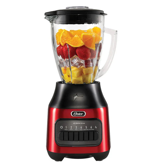 Licuadora Oster blstpeg-cpb-013-53891168458 value plus 550w rojo/negro 6vel 1.5lt