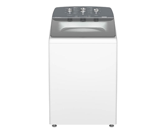 LAVADORA WHIRLPOOL 8MWTW2423WPM 24KG AUT BLANCO TAPA CRISTAL