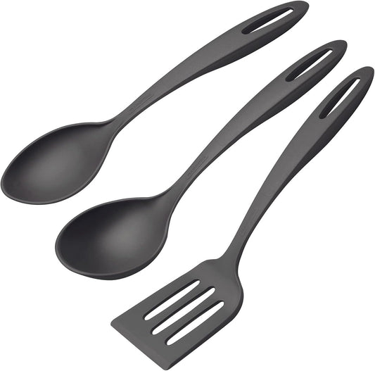 utensilios tramontina 25199611 ability 3 piezas nylon negro
