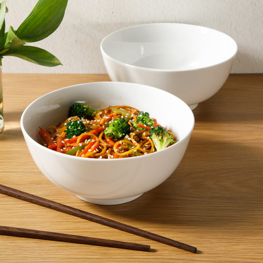 Tazon gibson home 142749.02 2piezas 17.5cm ceramica blanco