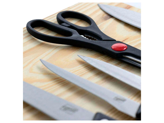 Tabla gibson home 127515.10 10piezas cuchillos inox