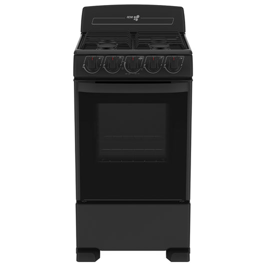 ESTUFA IEM EI5020BAPN PISO 20PULGADAS NEGRO