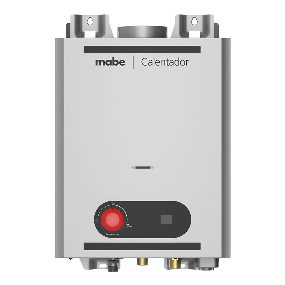 Calentador Instantáneo Mabe 6 L/min Gas LP 1 Servicio Silver CIM063SLP1 - Ekar de Gas