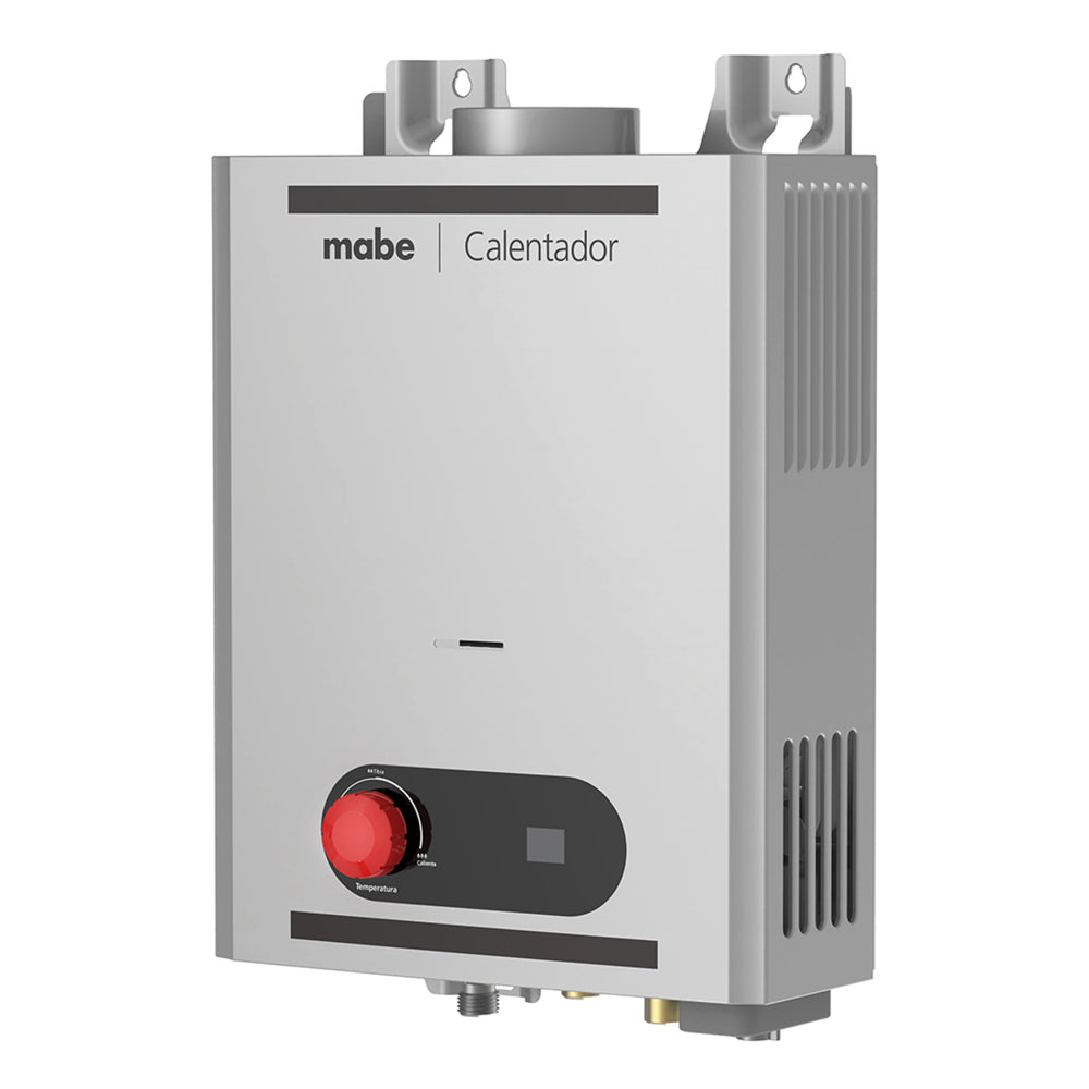 Calentador Instantáneo Mabe 6 L/min Gas LP 1 Servicio Silver CIM063SLP1 - Ekar de Gas