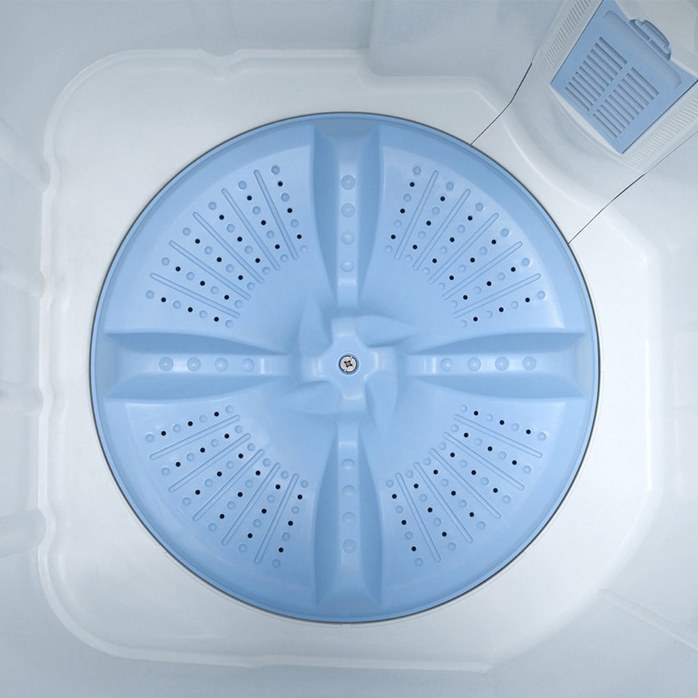 Lavadora Doble Tina Mabe 16 kg Semiautomática Blanca LMDX6124HBAB0 - Ekar de Gas