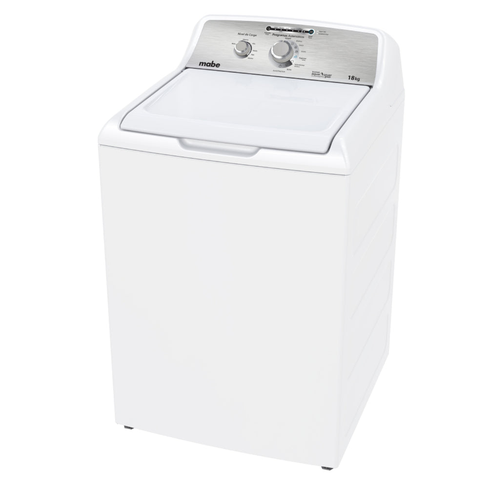 Lavadora Mabe 18 kg Automática Aqua Saver Green Blanca LMA78112CBAB0 - Ekar de Gas