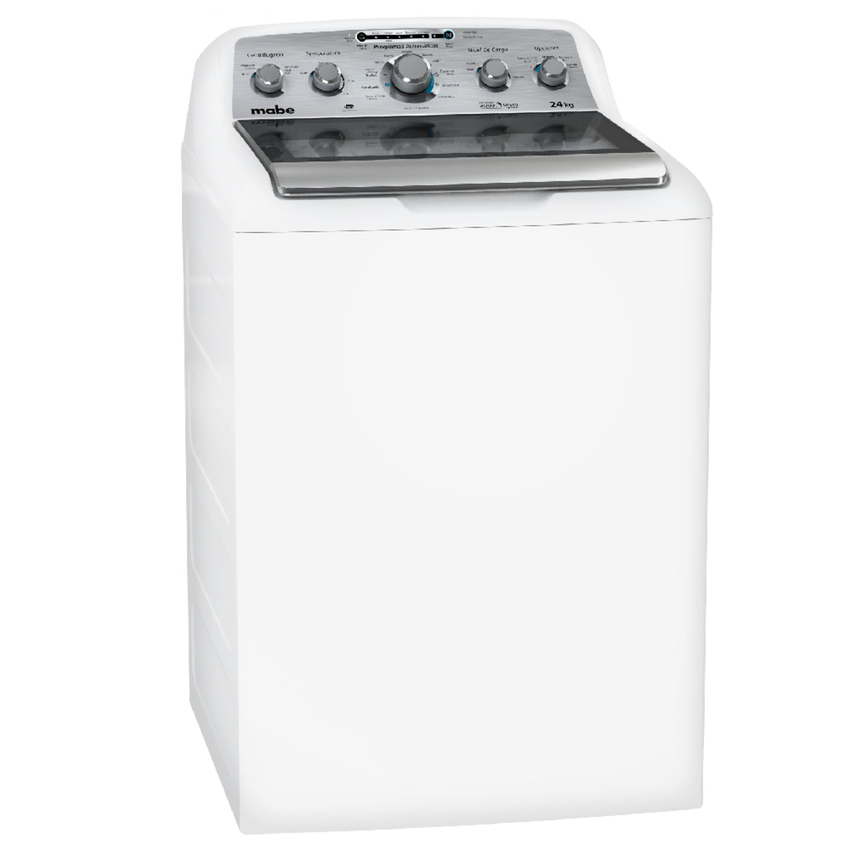 Lavadora Mabe Automática 24kg Aqua Saver Green LMA74215WBAB1 Blanca con Sanitizado - Ekar de Gas