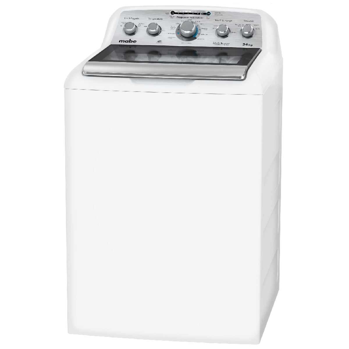 Lavadora Mabe Automática 24kg Aqua Saver Green LMA74215WBAB1 Blanca con Sanitizado - Ekar de Gas