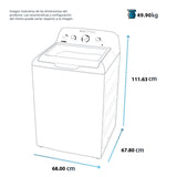 LAVADORA MABE 19KG AUT LMA79114VBAK0