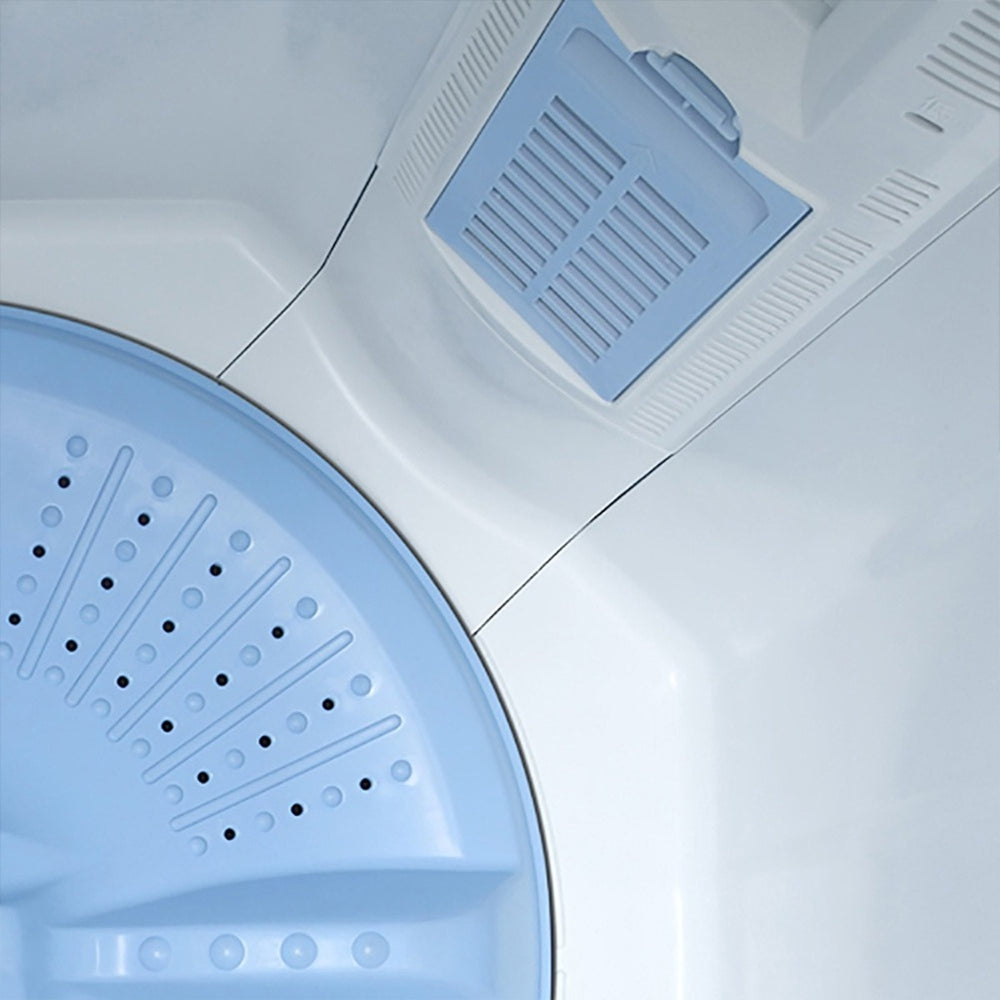 Lavadora Doble Tina Mabe 16 kg Semiautomática Blanca LMDX6124HBAB0 - Ekar de Gas