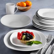 VAJILLA GIBSON_HOME 127251.16 16PIEZAS CERAMICA BLANCO - Ekar de Gas