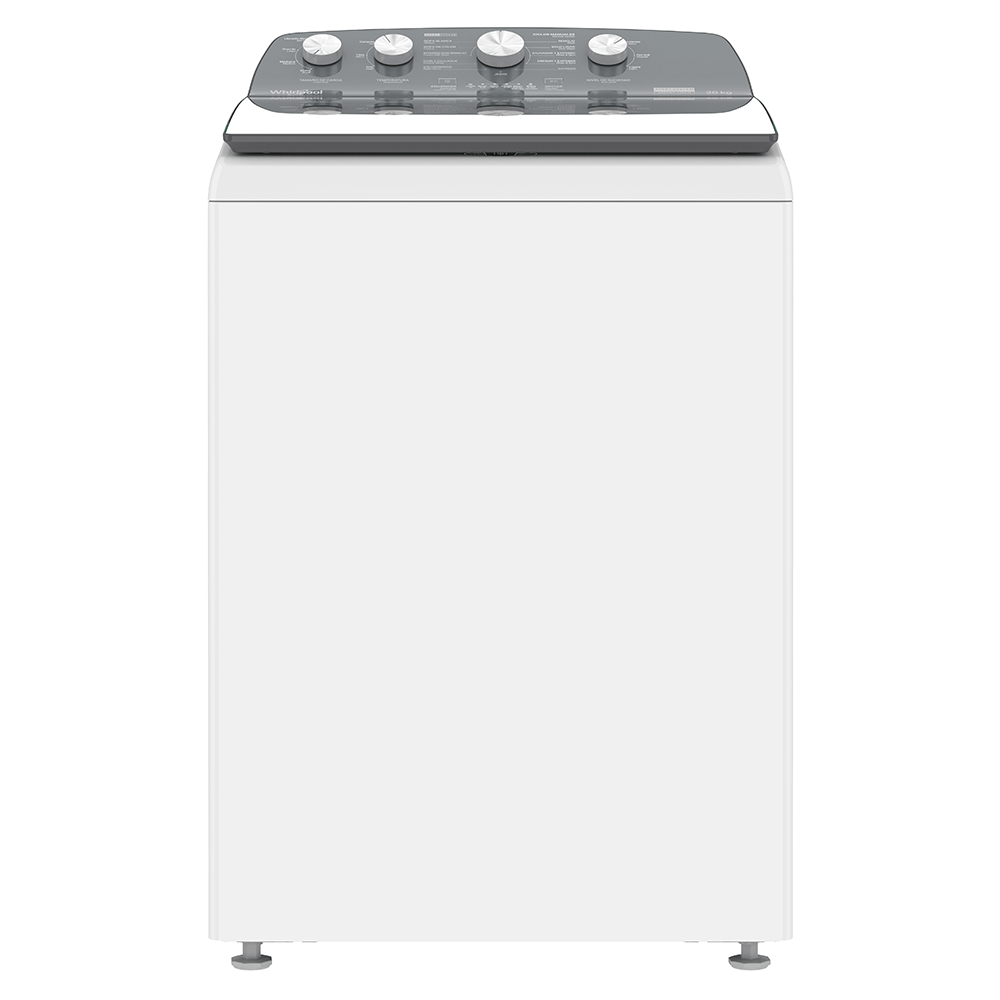 Lavadora Whirlpool Automática 20kg 8MWTW2024WJM Blanca con Tapa de Cristal Xpert System - Ekar de Gas