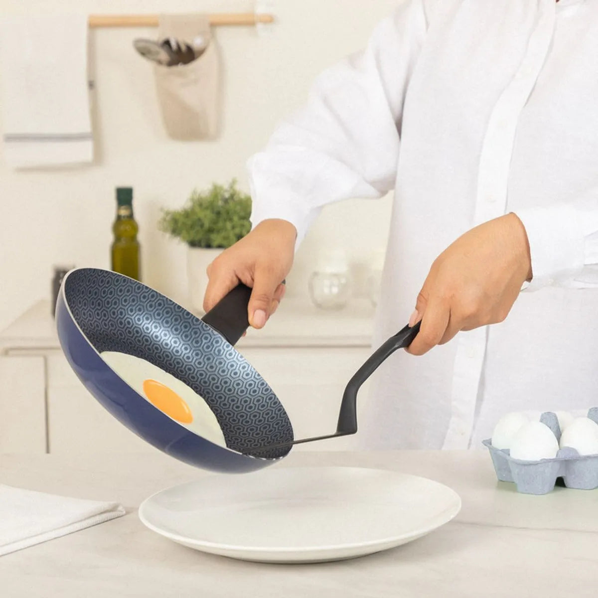 Sarten ekco 66765 classic 24cm 1.7mm azul