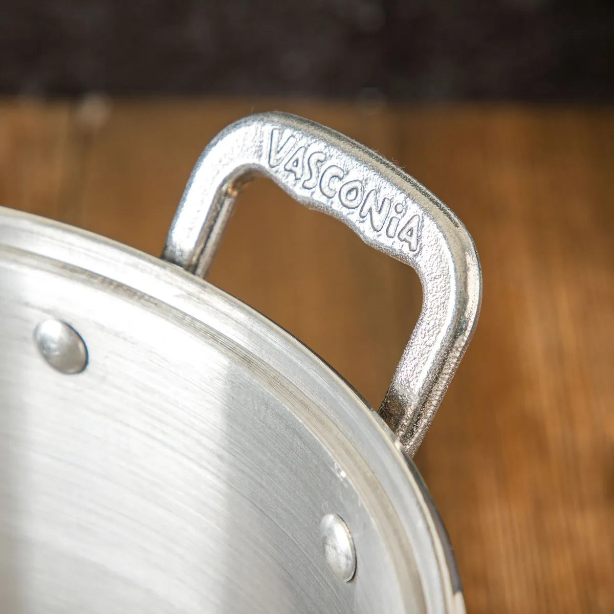 Vaporera vasconia 4020199 34cm 30lt tapa ciega aluminio