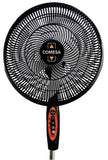 Ventilador Comesa vc-u16  16pulgadas piso 3vel negro